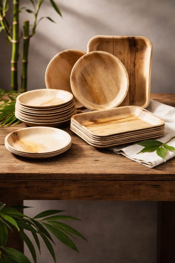 Areca Leaf Tableware Export to UAE
